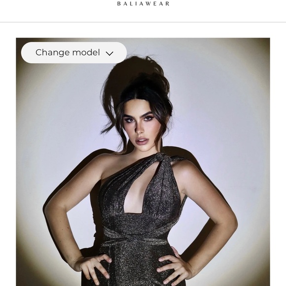 Balia Glitz multi/ style dress - Picture 4 of 5